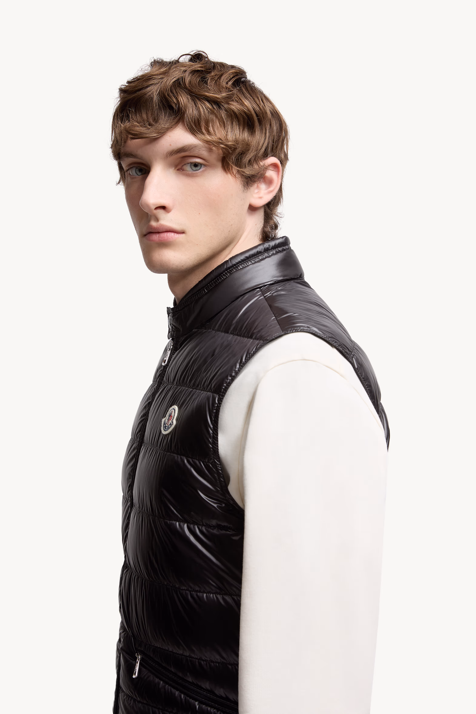 Chaleco plumífero plegable Gui Hombre Negro Moncler 4